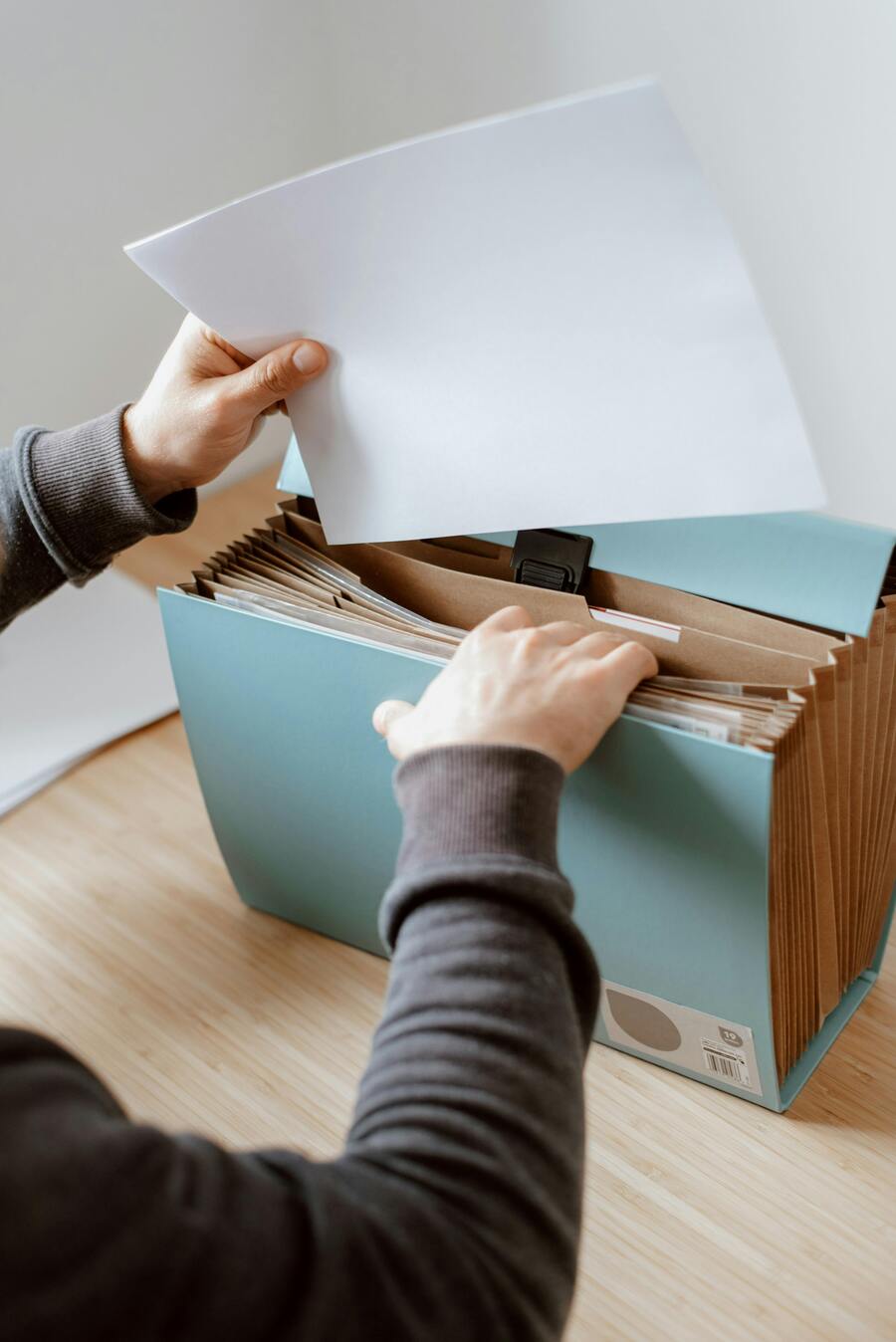 Tri et rangement de documents