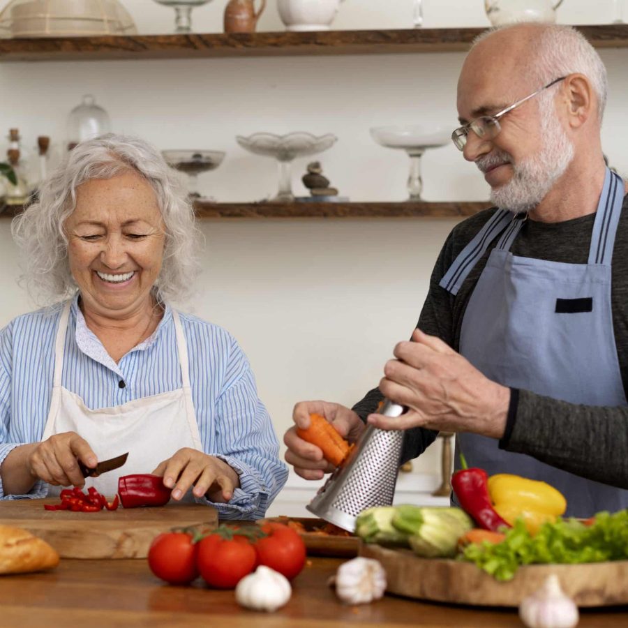 préparation de repas séniors